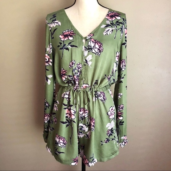 MINKPINK Pants - [MINKPINK] Floral Romper